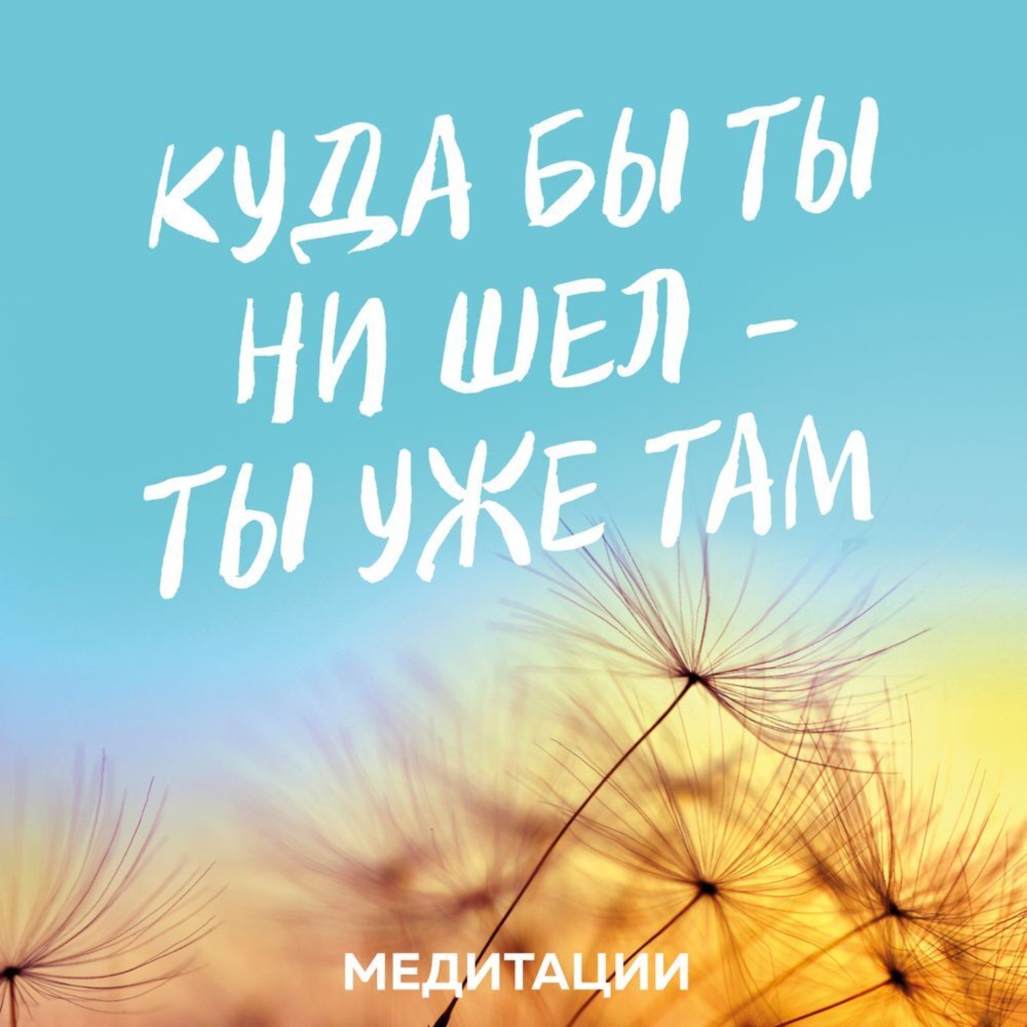 Обложка книги «Медитации к книге «Куда бы ты ни шел – ты уже там»»