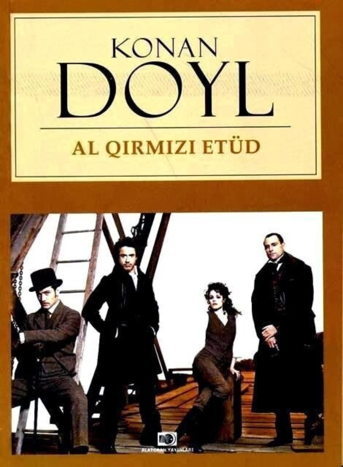 Обложка книги «Al qırmızı etüd»