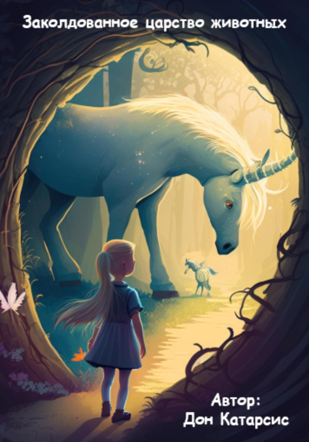 Обложка книги «Заколдованное царство животных»
