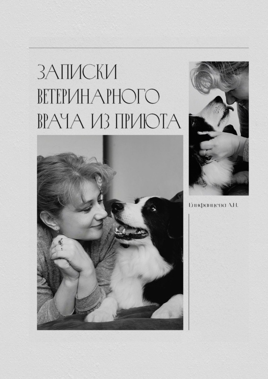 Обложка книги «Записки ветеринарного врача из приюта»