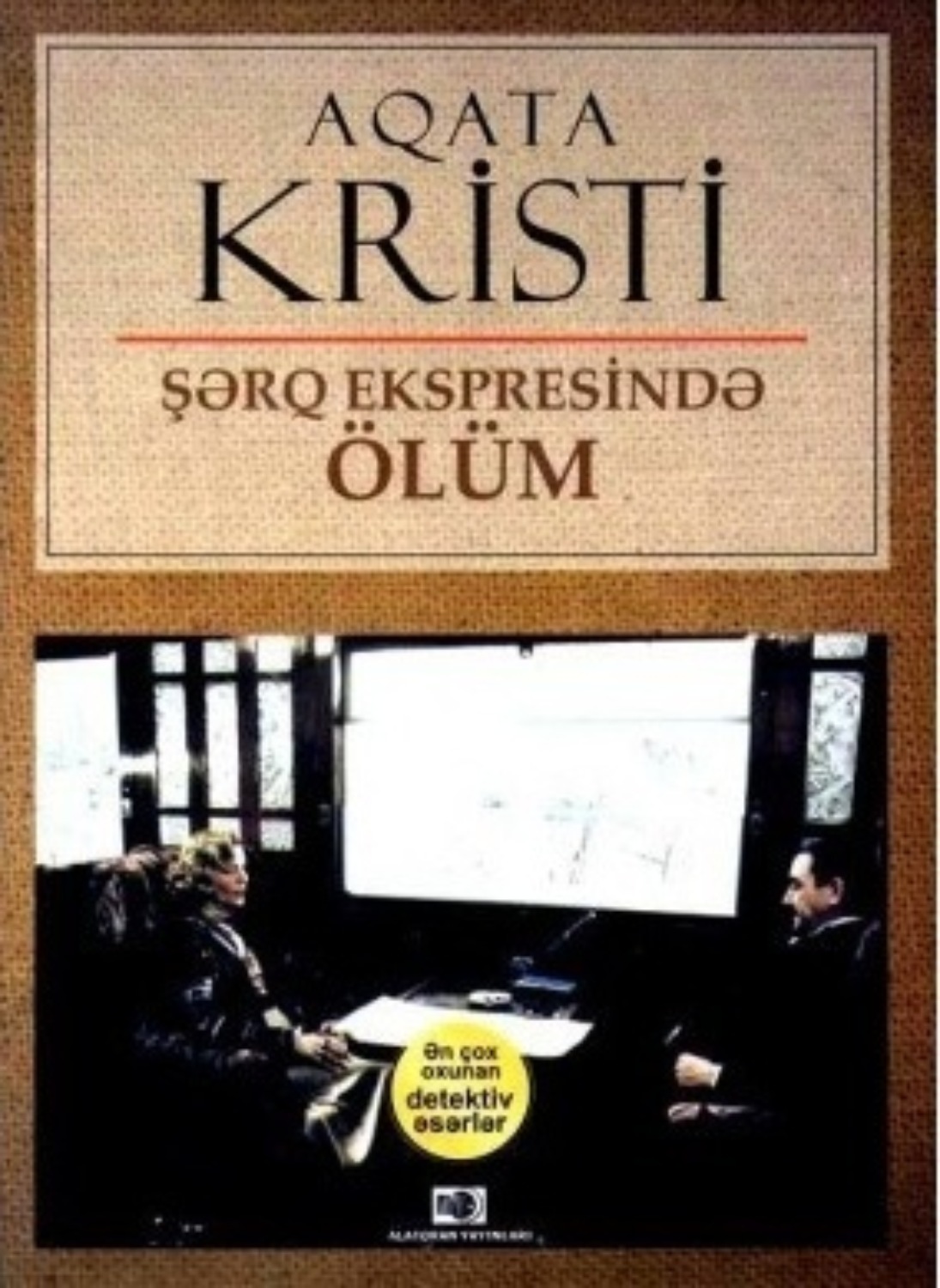 Обложка книги «Şərq ekspresində ölüm»