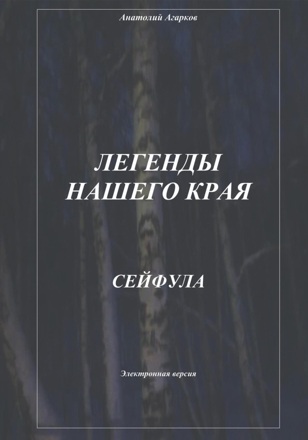 Обложка книги «Легенды нашего края. Сейфула»