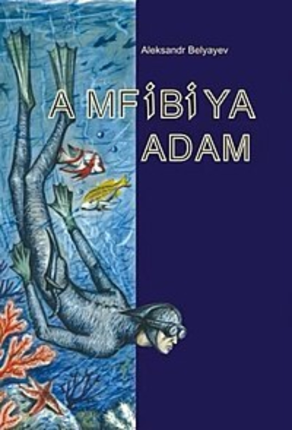 Обложка книги «Amfibiya adam»