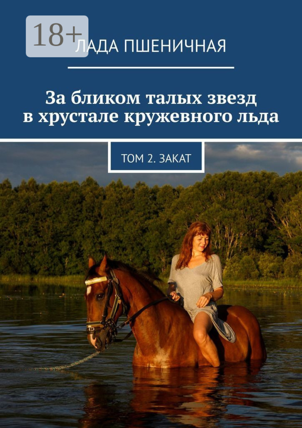 Обложка книги «За бликом талых звезд в хрустале кружевного льда. Том 2. Закат»