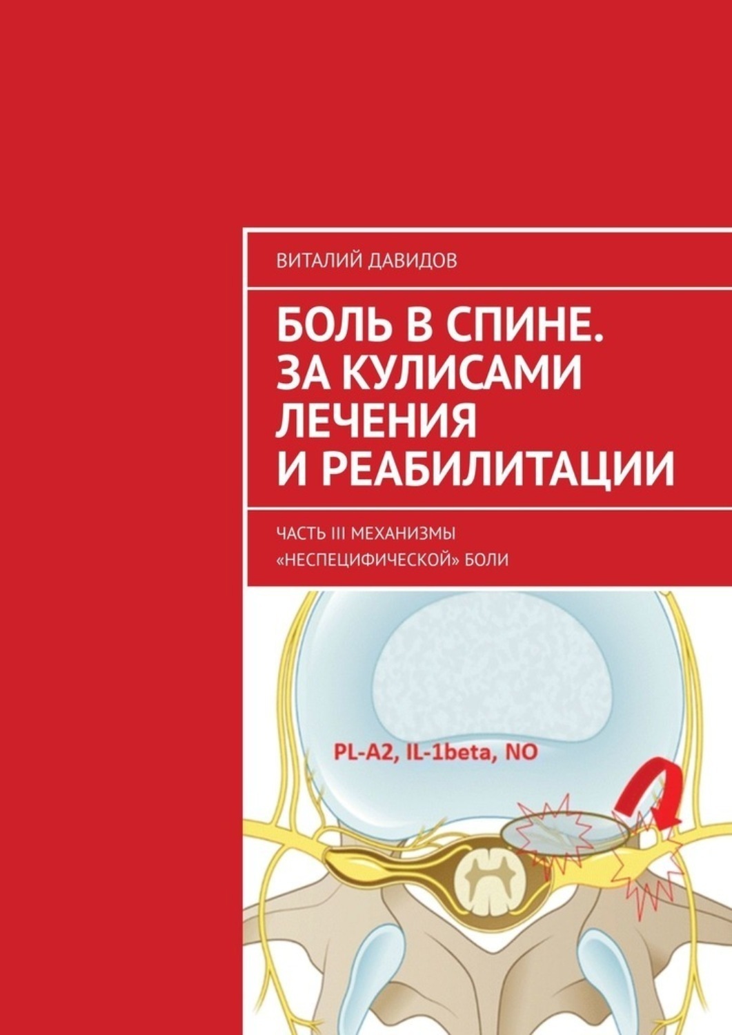 Обложка книги «Боль в спине. За кулисами лечения и реабилитации. Часть III. Механизмы «неспецифической» боли»