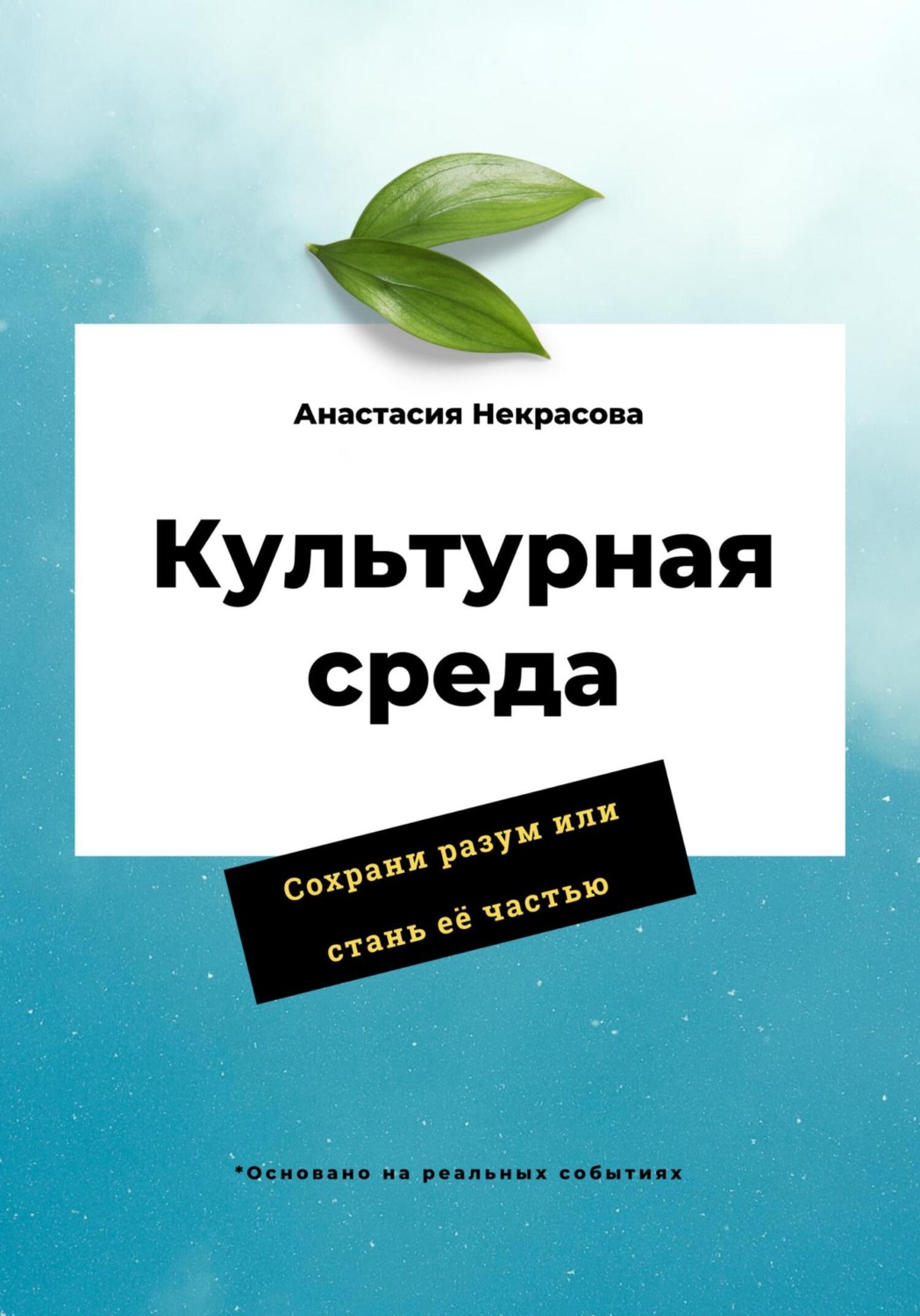 Обложка книги «Культурная среда»