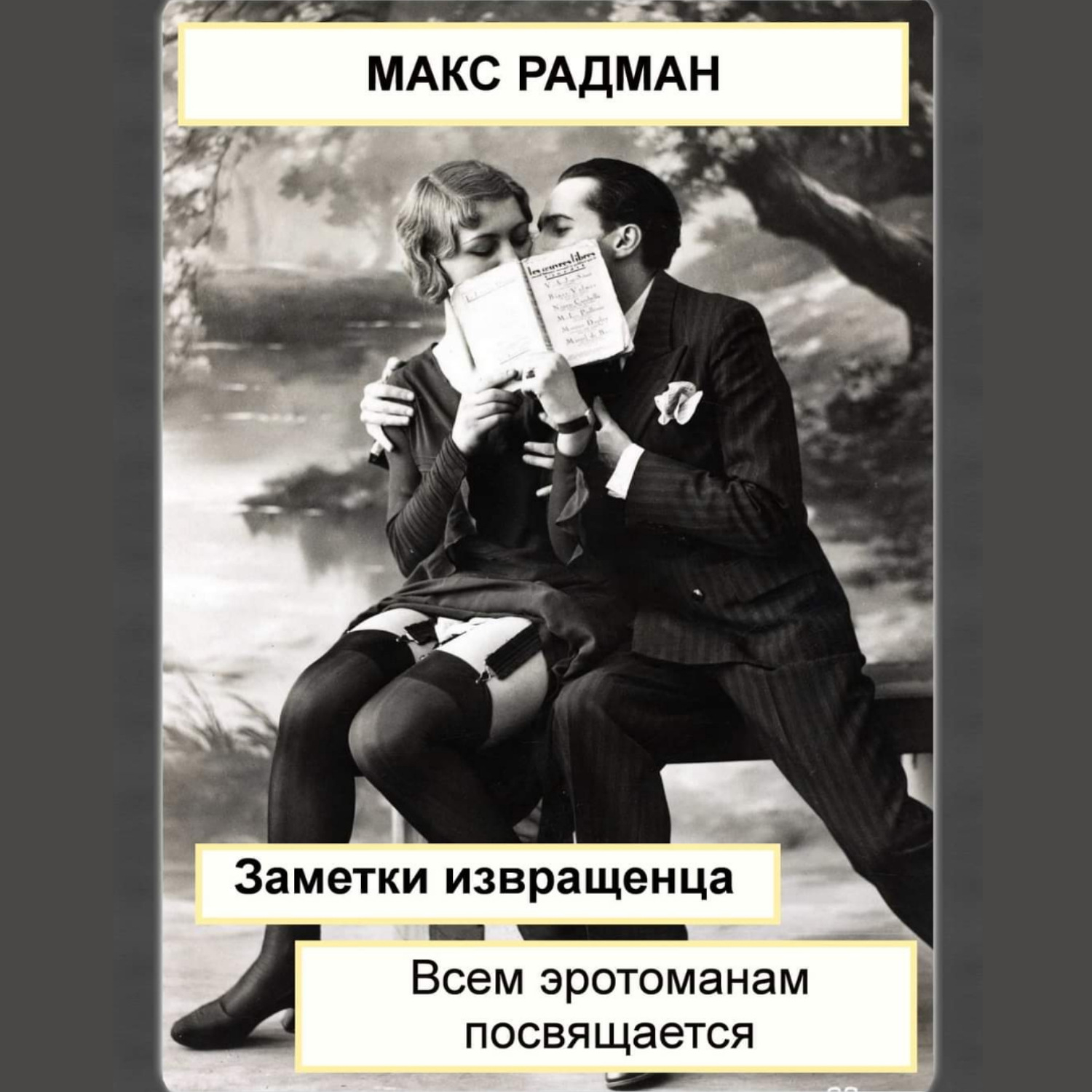 Обложка книги «Заметки извращенца. Всем эротоманам посвящается»