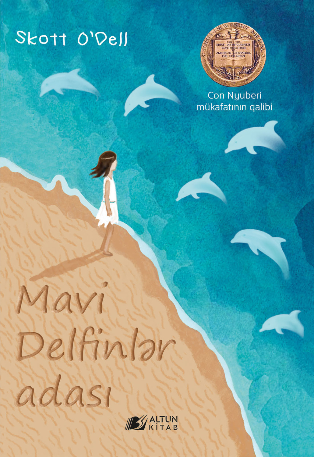 Обложка книги «MAVİ DELFİNLƏR ADASI»