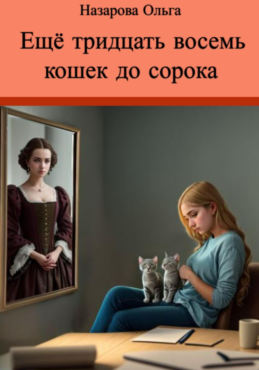Обложка книги «Ещё тридцать восемь кошек до сорока»