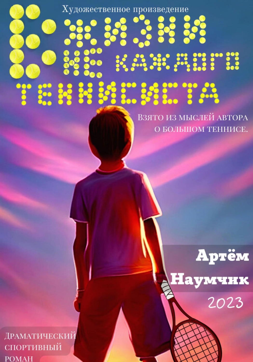 Обложка книги «В жизни не каждого теннисиста»