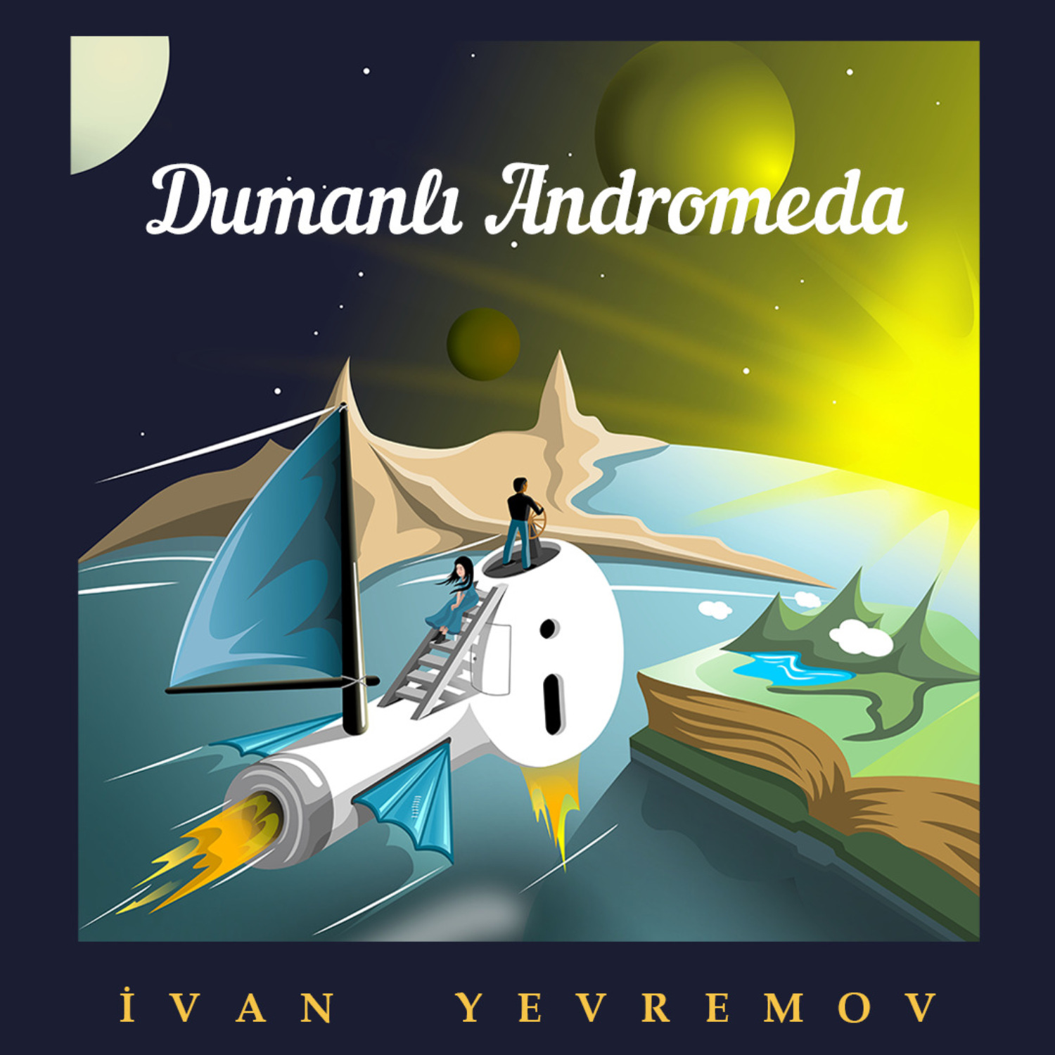 Обложка книги «Dumanlı Andromeda»
