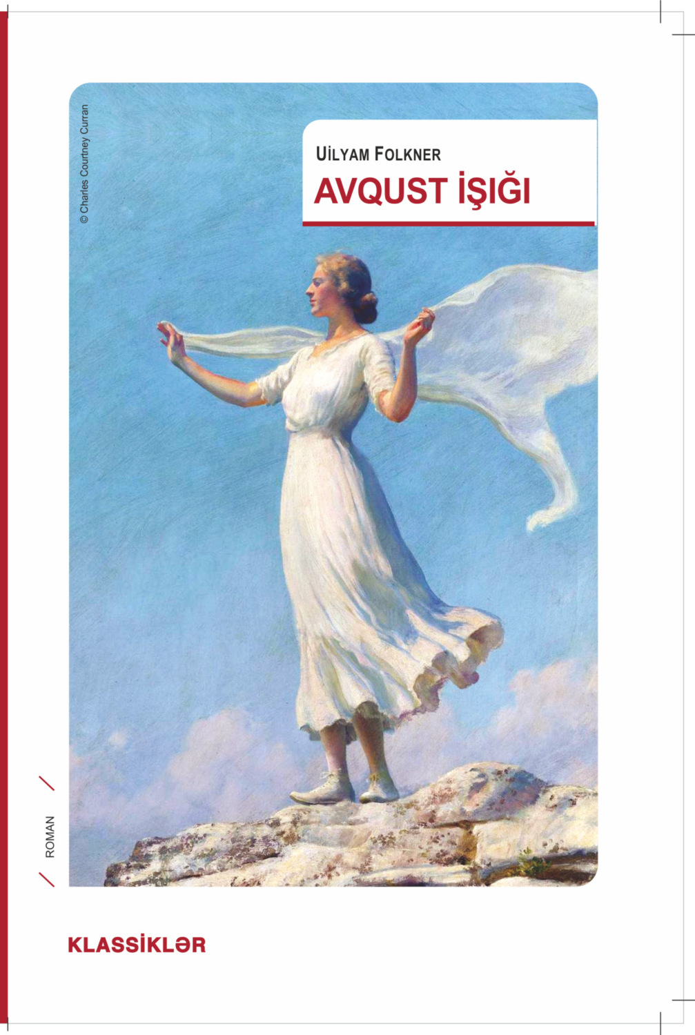 Обложка книги «Avqust işığı»