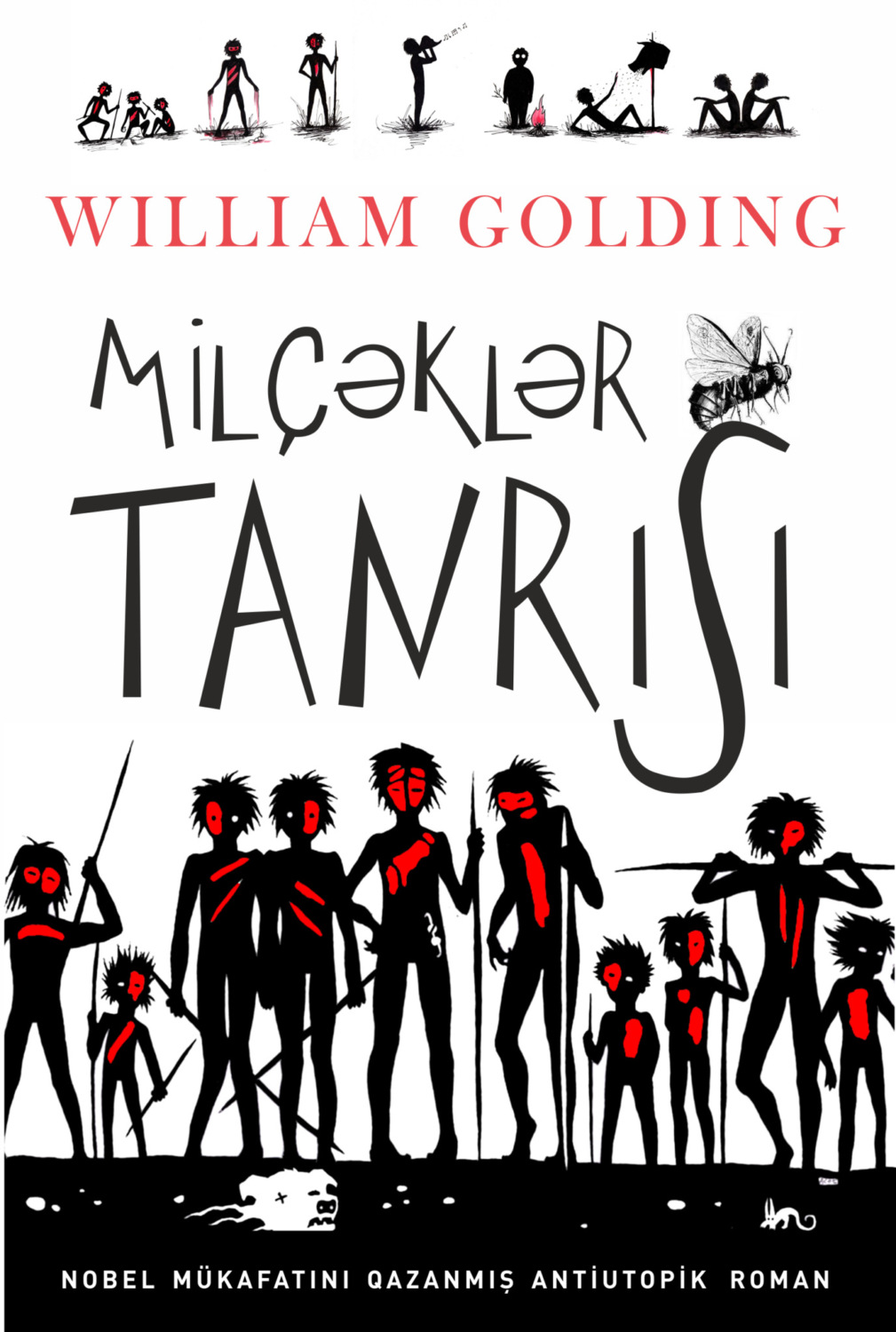 Обложка книги «Milçəklər tanrısı»
