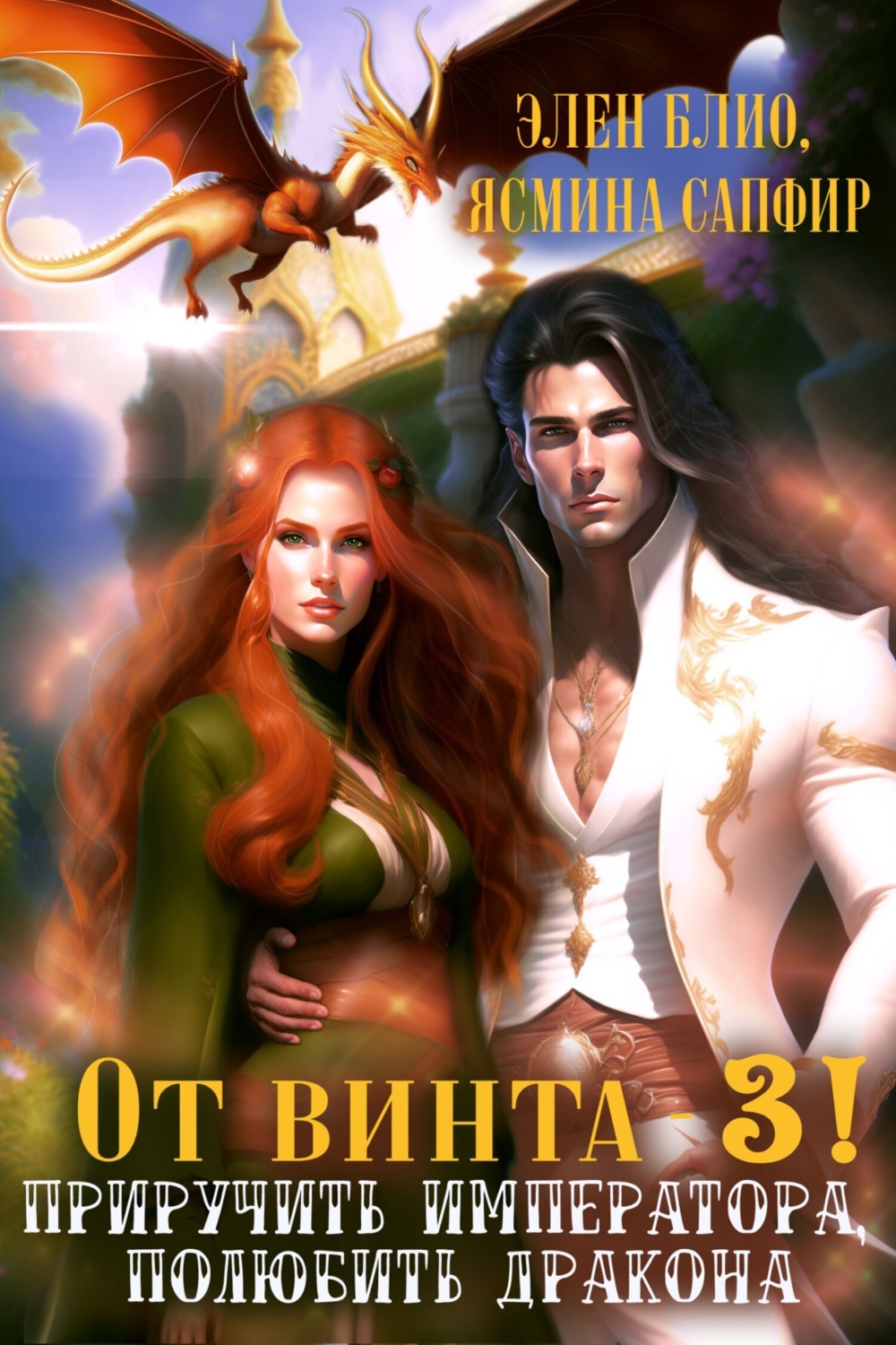 Обложка книги «От винта 3! Приручить императора, полюбить дракона»