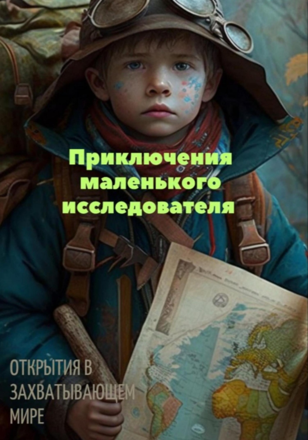 Обложка книги «Приключения маленького исследователя. Открытия в захватывающем мире»