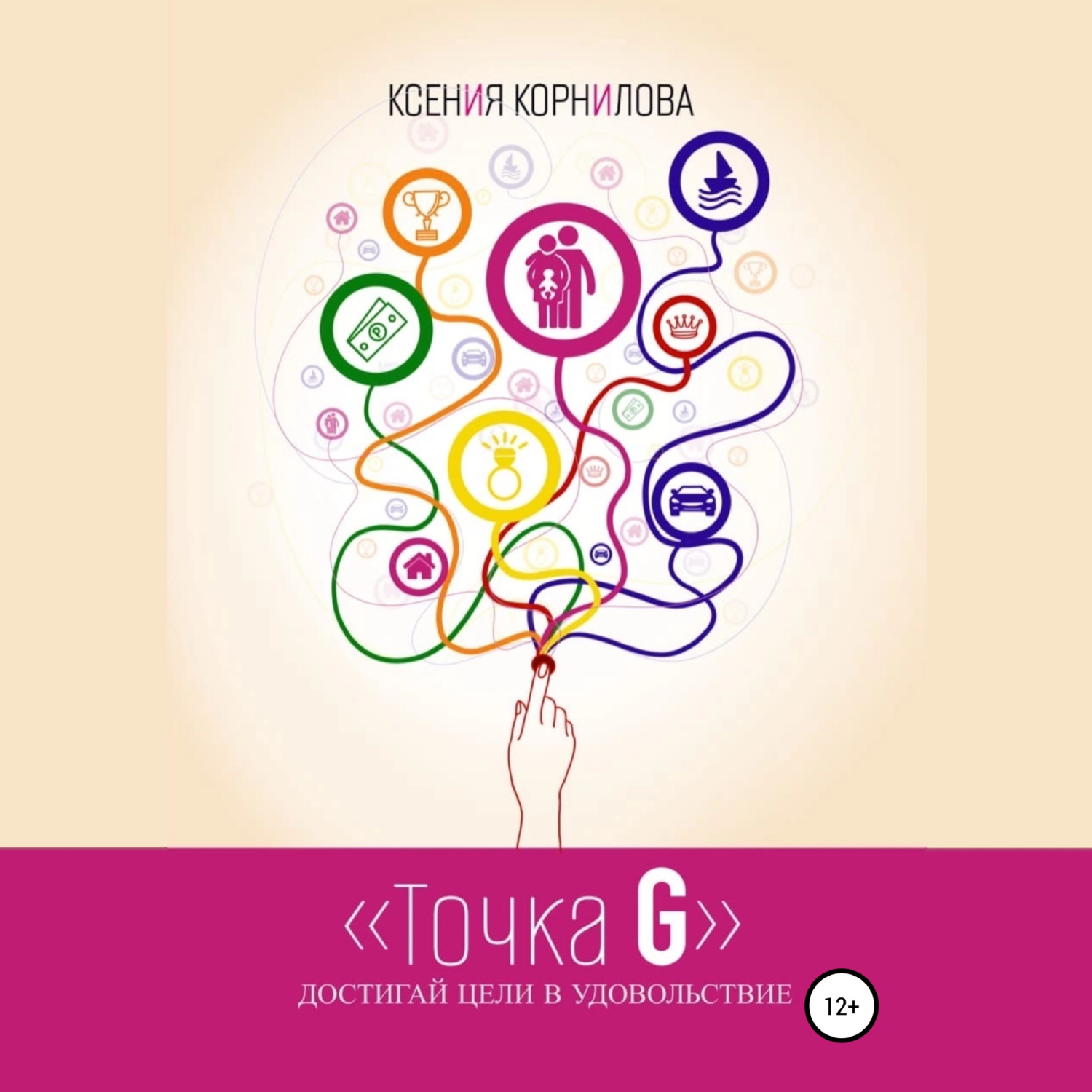Обложка книги «Точка G – достигай цели в удовольствие»
