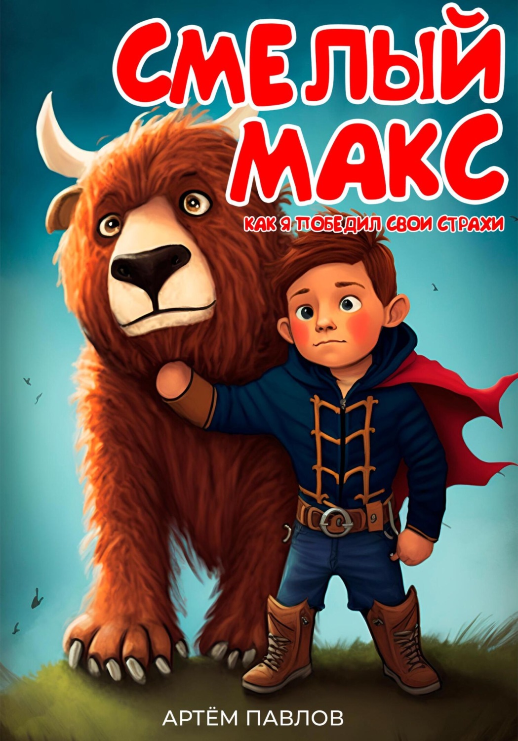 Обложка книги «Смелый Макс: Как я победил свои страхи»