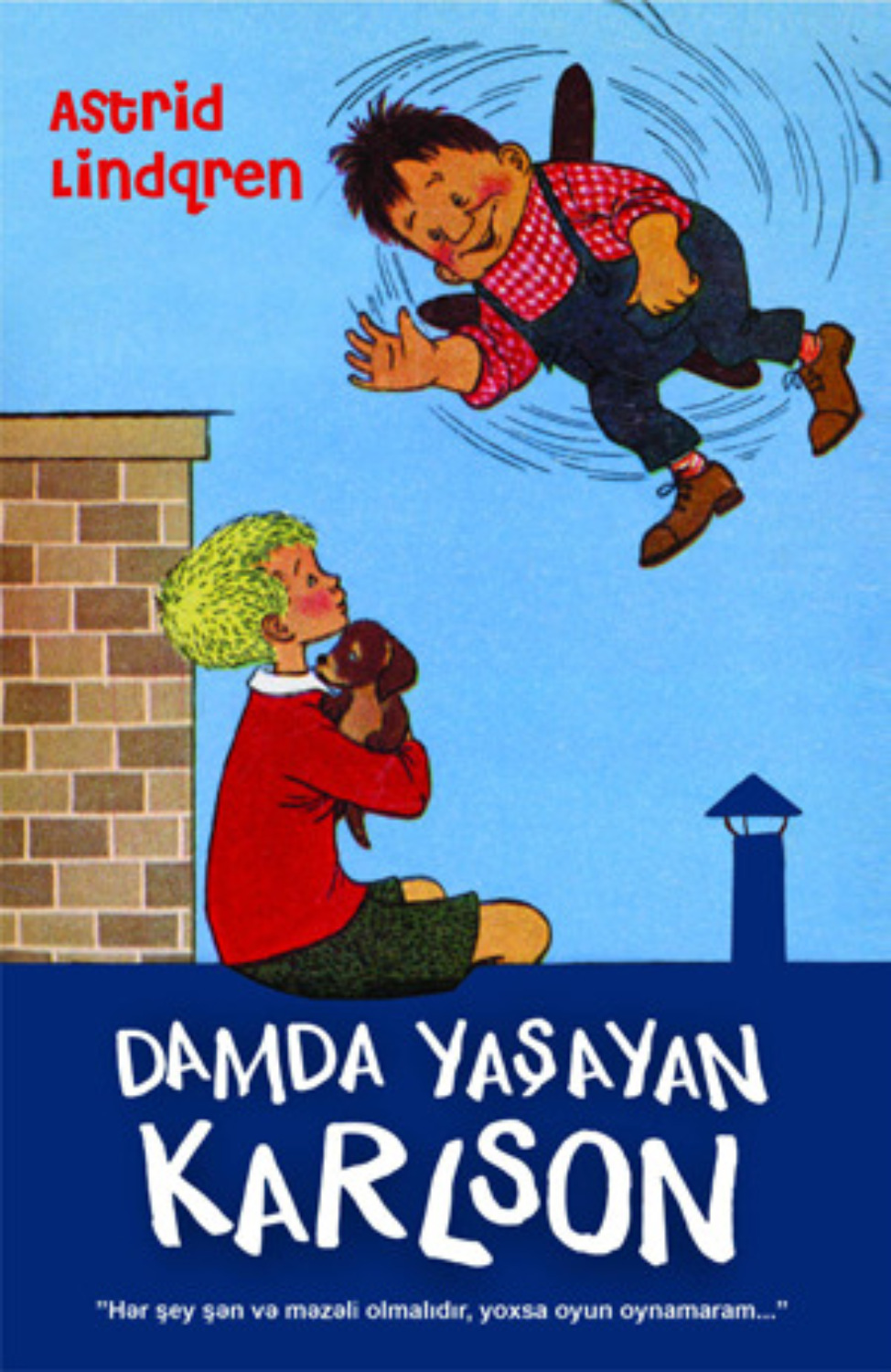 Обложка книги «Damda yaşayan Karlson»