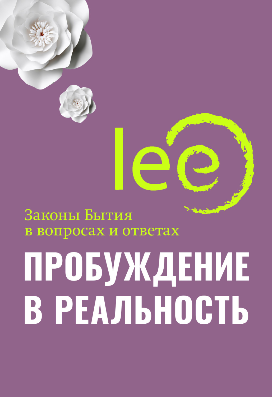 Обложка книги «Пробуждение в реальность. Законы Бытия в вопросах и ответах»