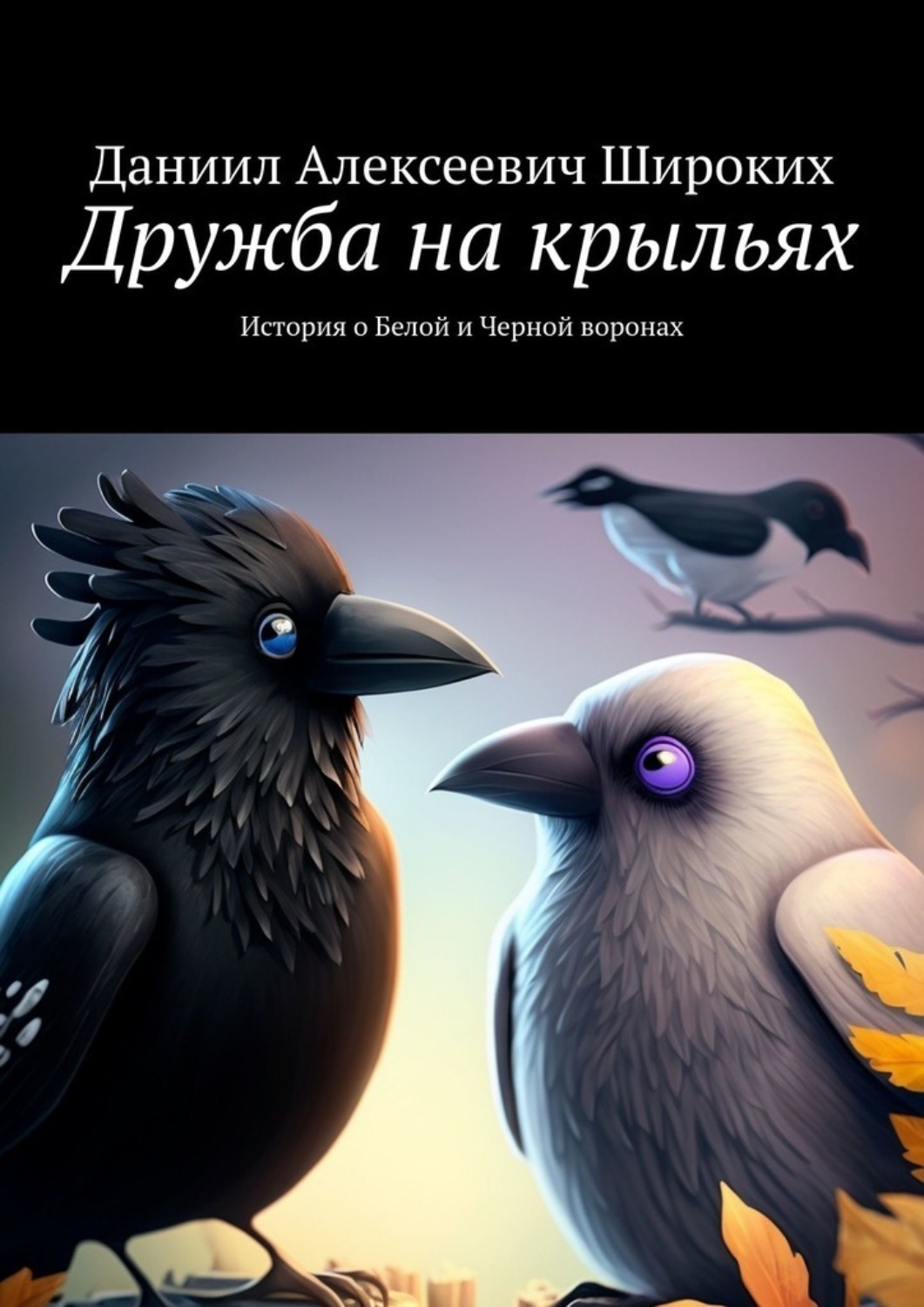 Обложка книги «Дружба на крыльях. История о Белой и Черной воронах»