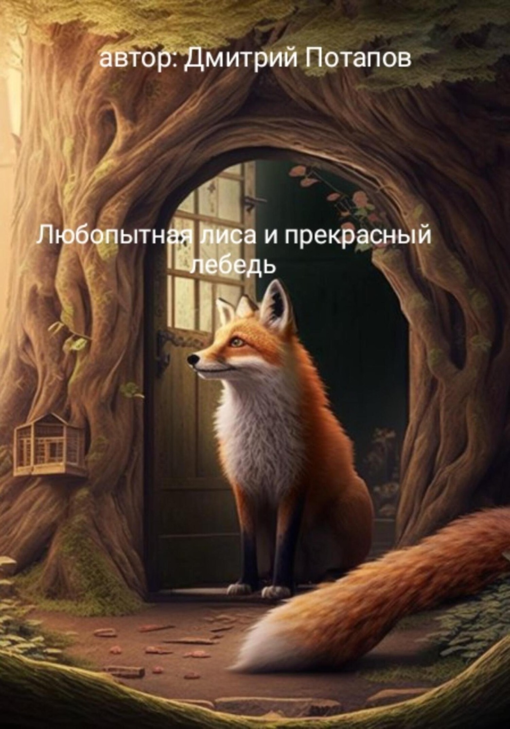 Обложка книги «Любопытная лиса и прекрасный лебедь»