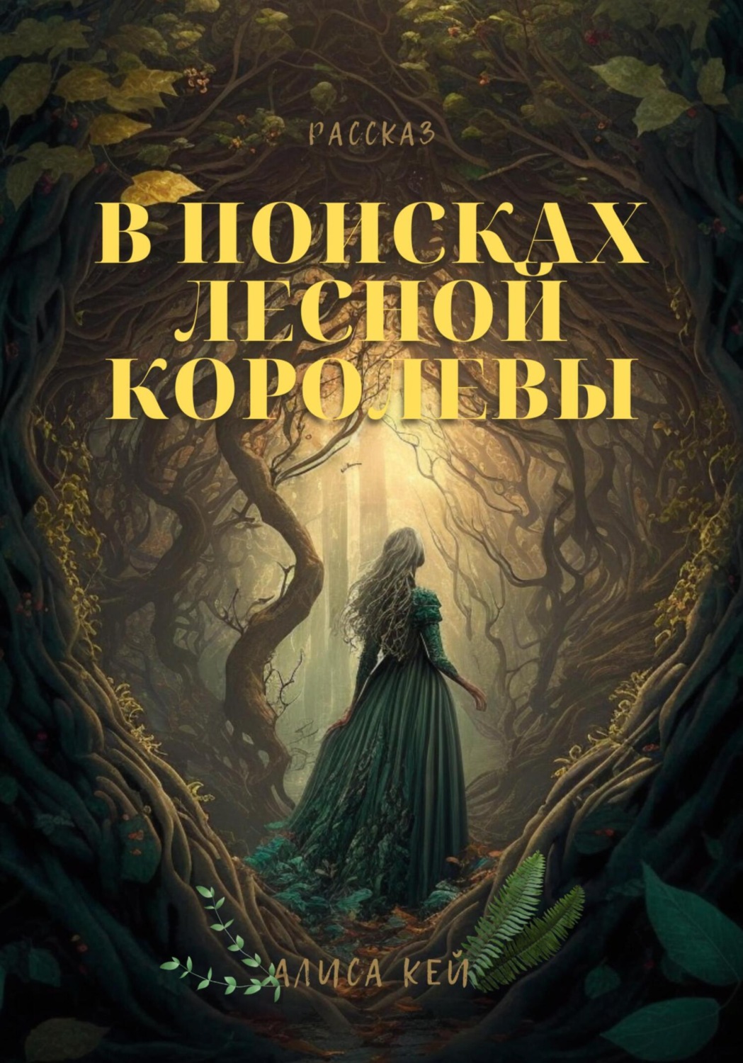Обложка книги «В поисках Лесной Королевы»