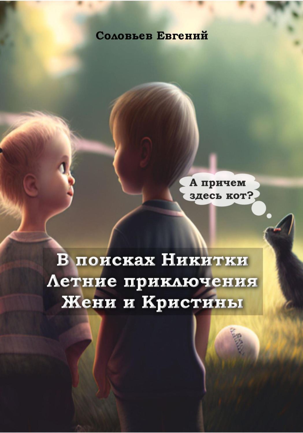 Обложка книги «В поисках Никитки. Летние приключения Жени и Кристины»