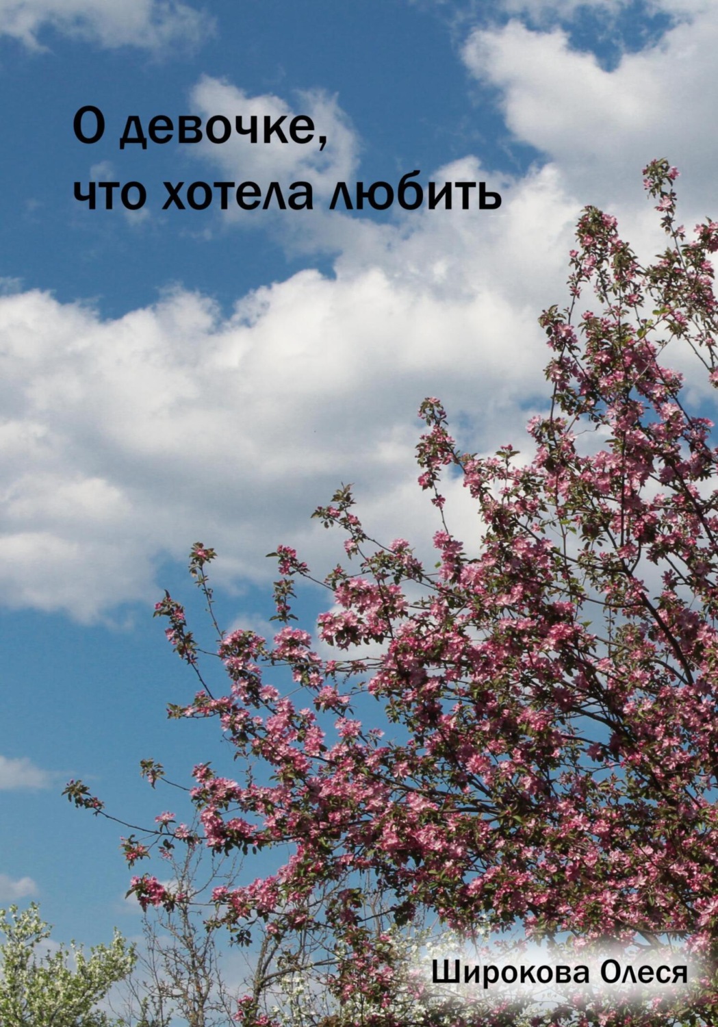 Обложка книги «О девочке, что хотела любить»