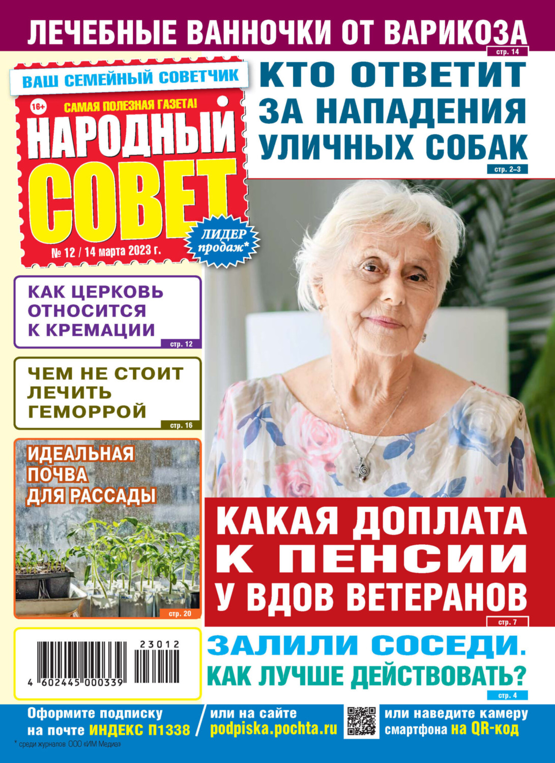 Обложка книги «Народный совет №12/2023»