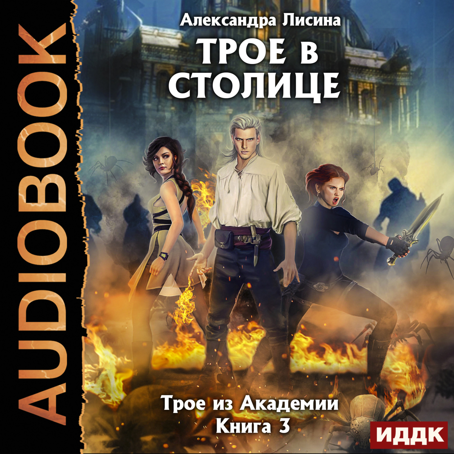 Обложка книги «Трое в столице»