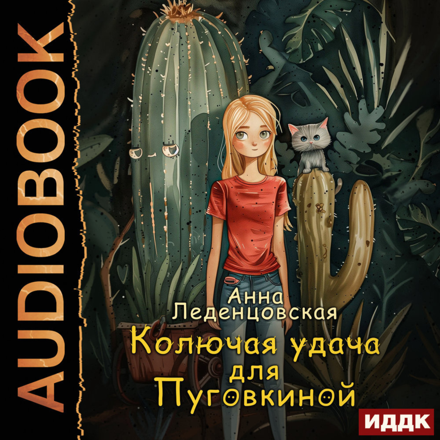 Обложка книги «Колючая удача для Пуговкиной»