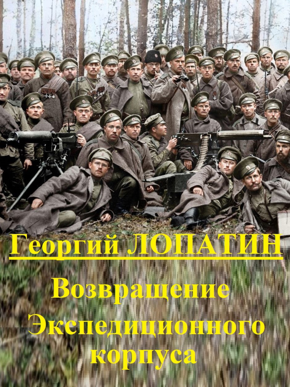 Обложка книги «Возвращение экспедиционного корпуса»