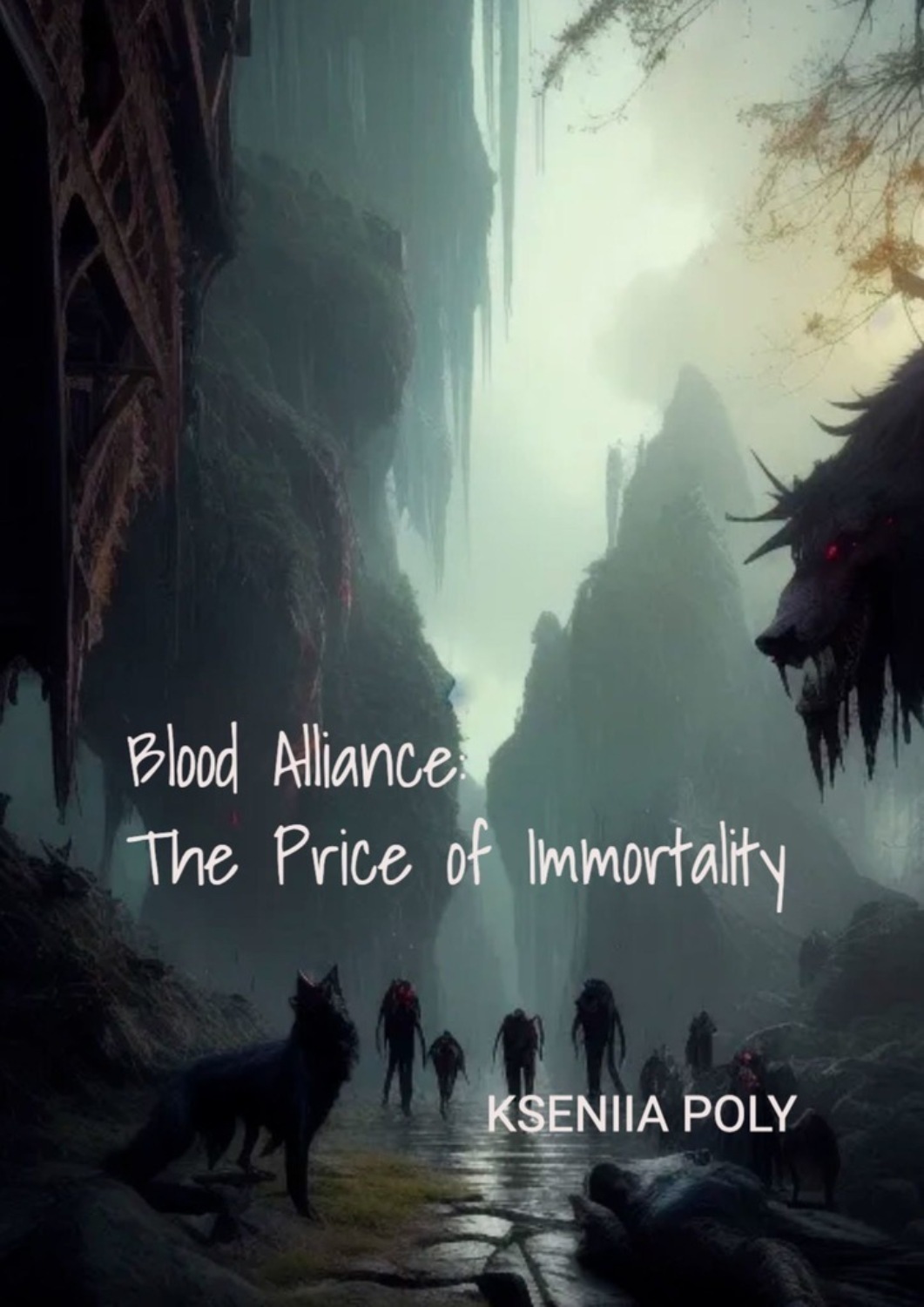 Обложка книги «Blood Alliance: The Price of Immortality»