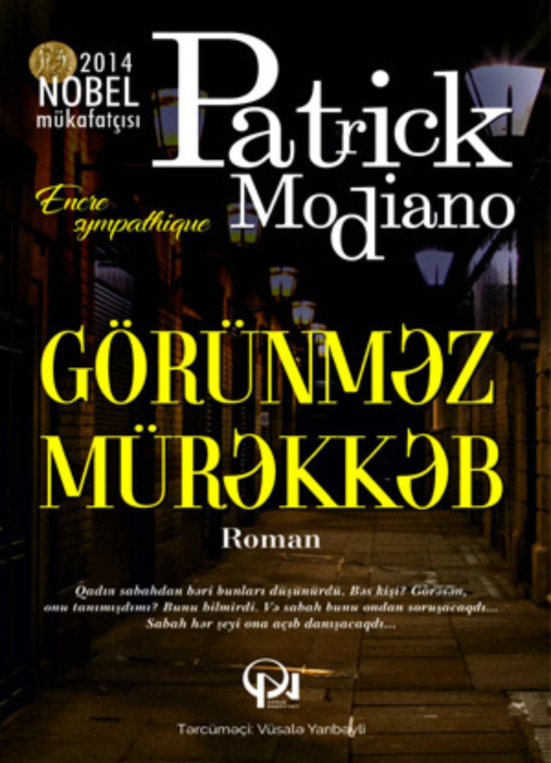 Обложка книги «GÖRÜNMƏZ MÜRƏKKƏB»