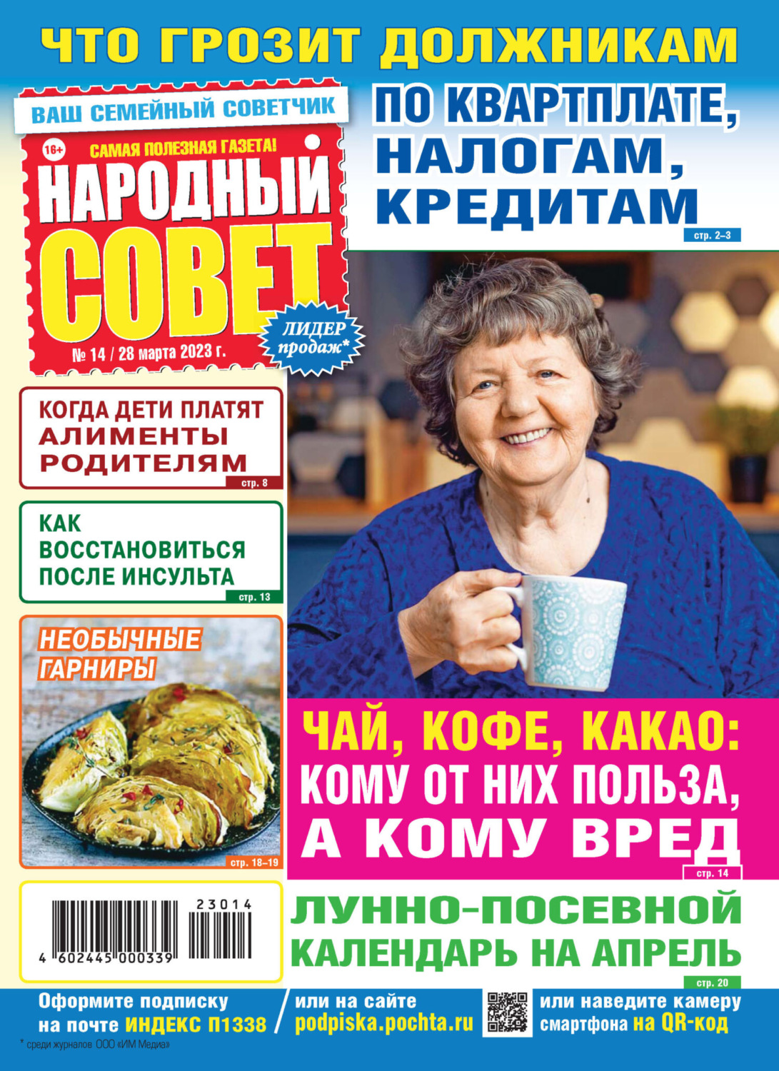 Обложка книги «Народный совет №14/2023»