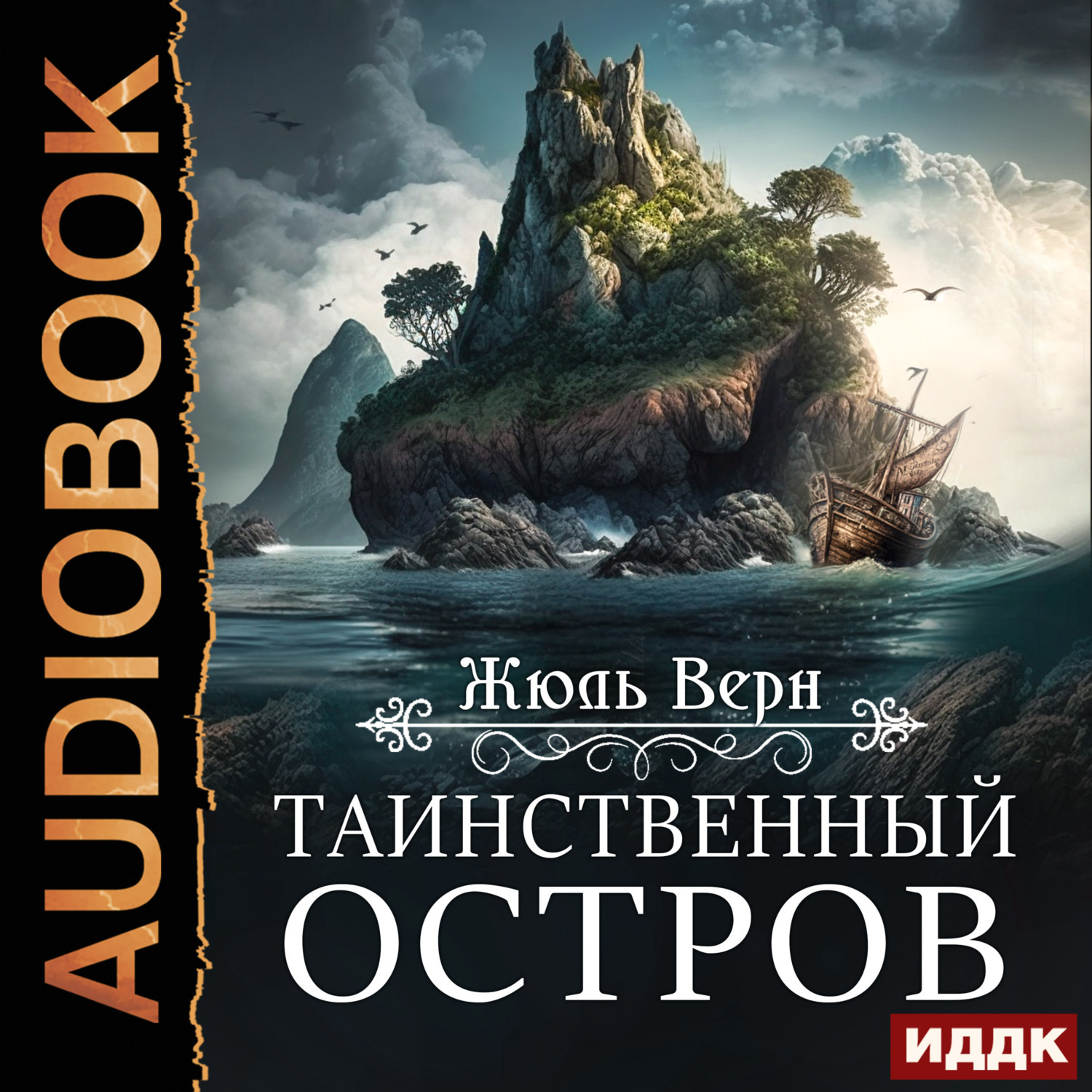 Обложка книги «Таинственный остров»