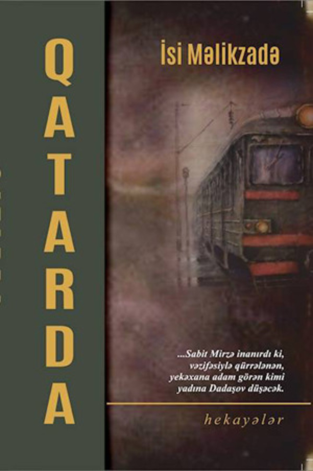 Обложка книги «QATARDA (hekayələr)»