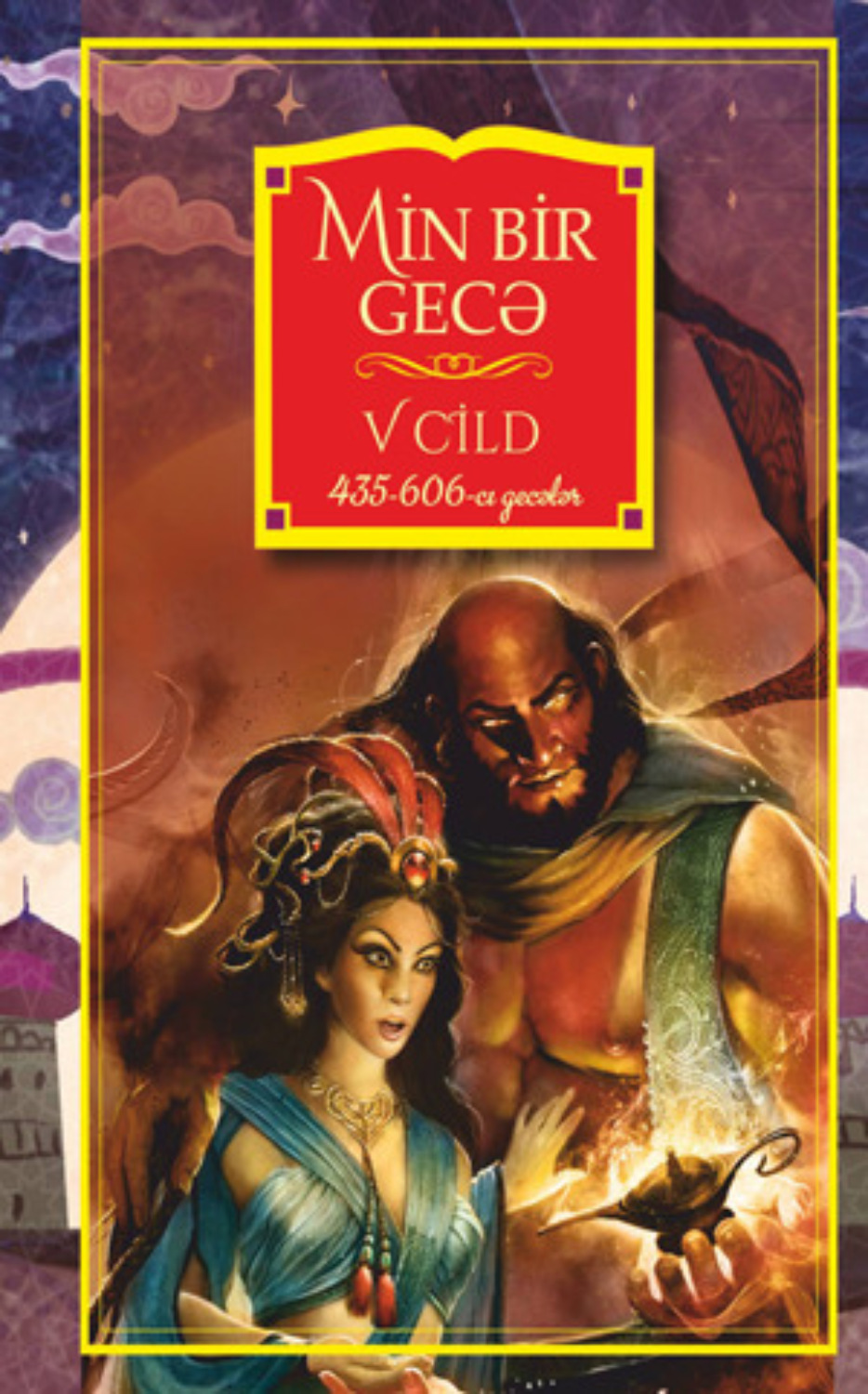 Обложка книги «Min bir gecə V cild»