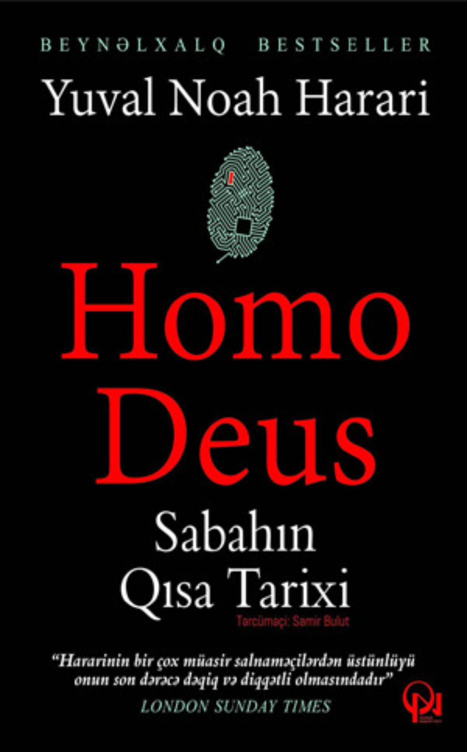 Обложка книги «Homo Deus: Sabahın qısa tarixi»