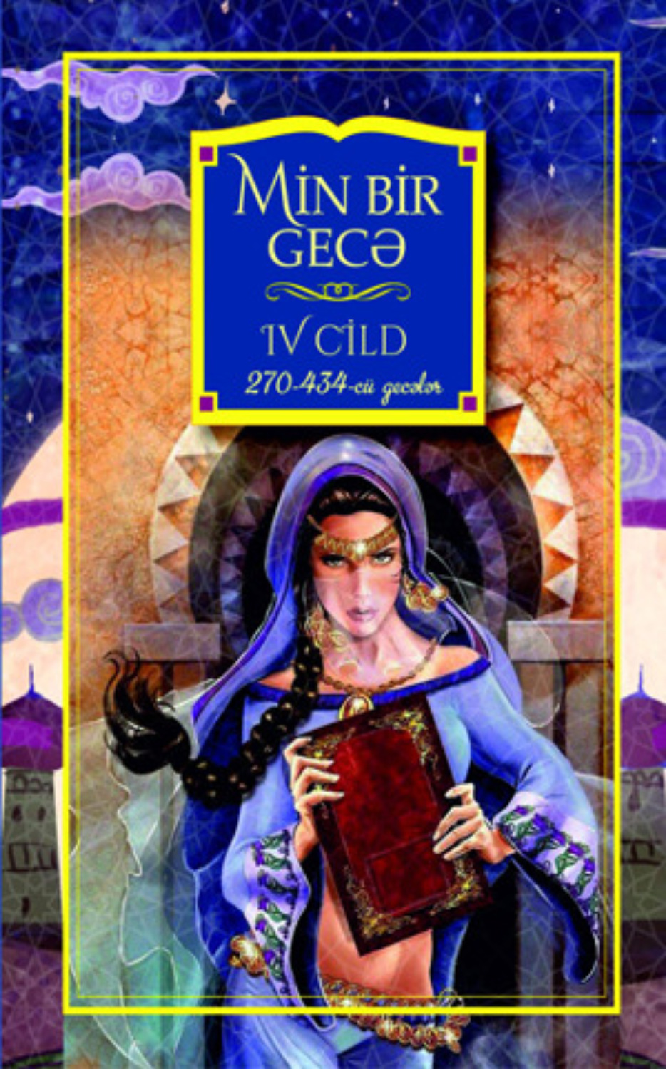 Обложка книги «Min bir gecə IV cild»