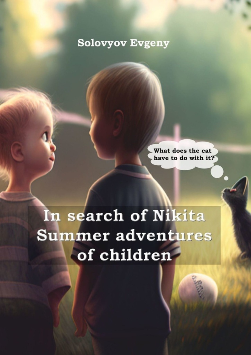 Обложка книги «In search of Nikita. Summer adventures of children»