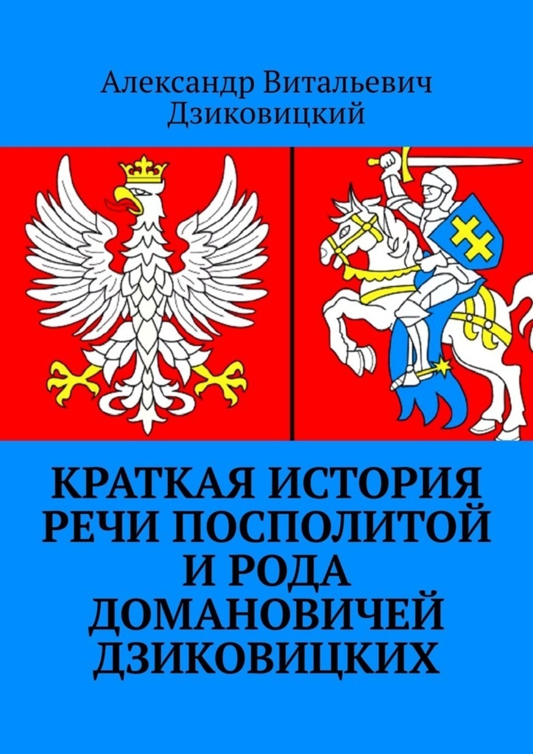 Обложка книги «Краткая история Речи Посполитой и рода Домановичей Дзиковицких»