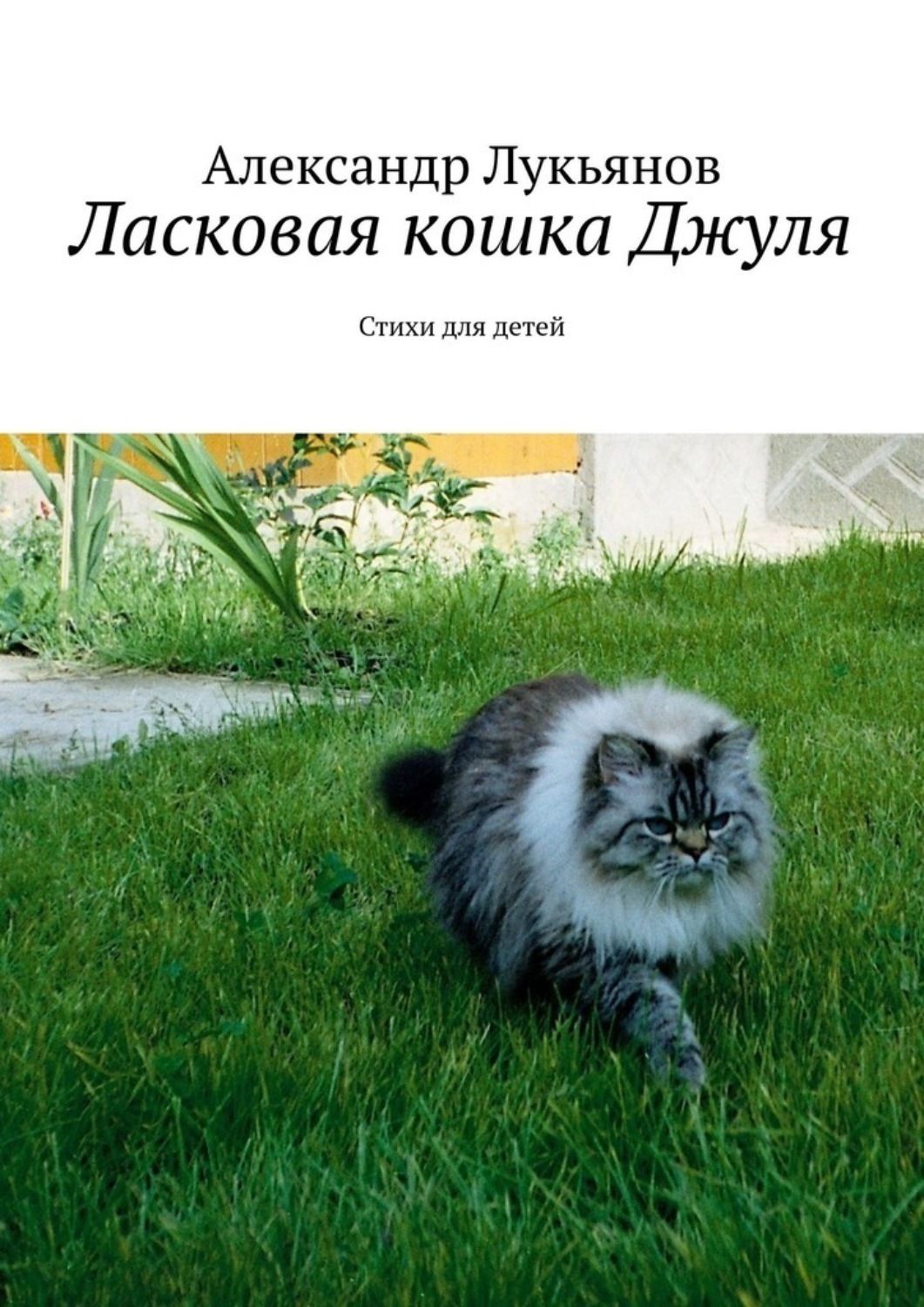 Обложка книги «Ласковая кошка Джуля. Стихи для детей»