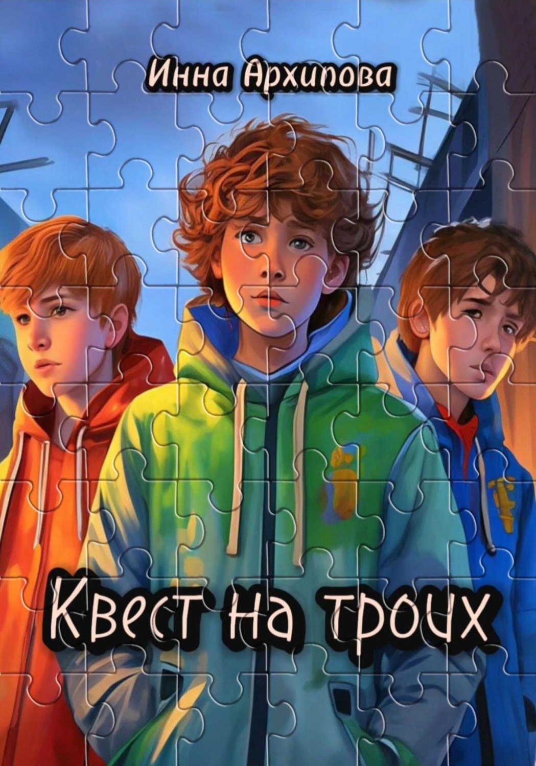 Обложка книги «Квест на троих»
