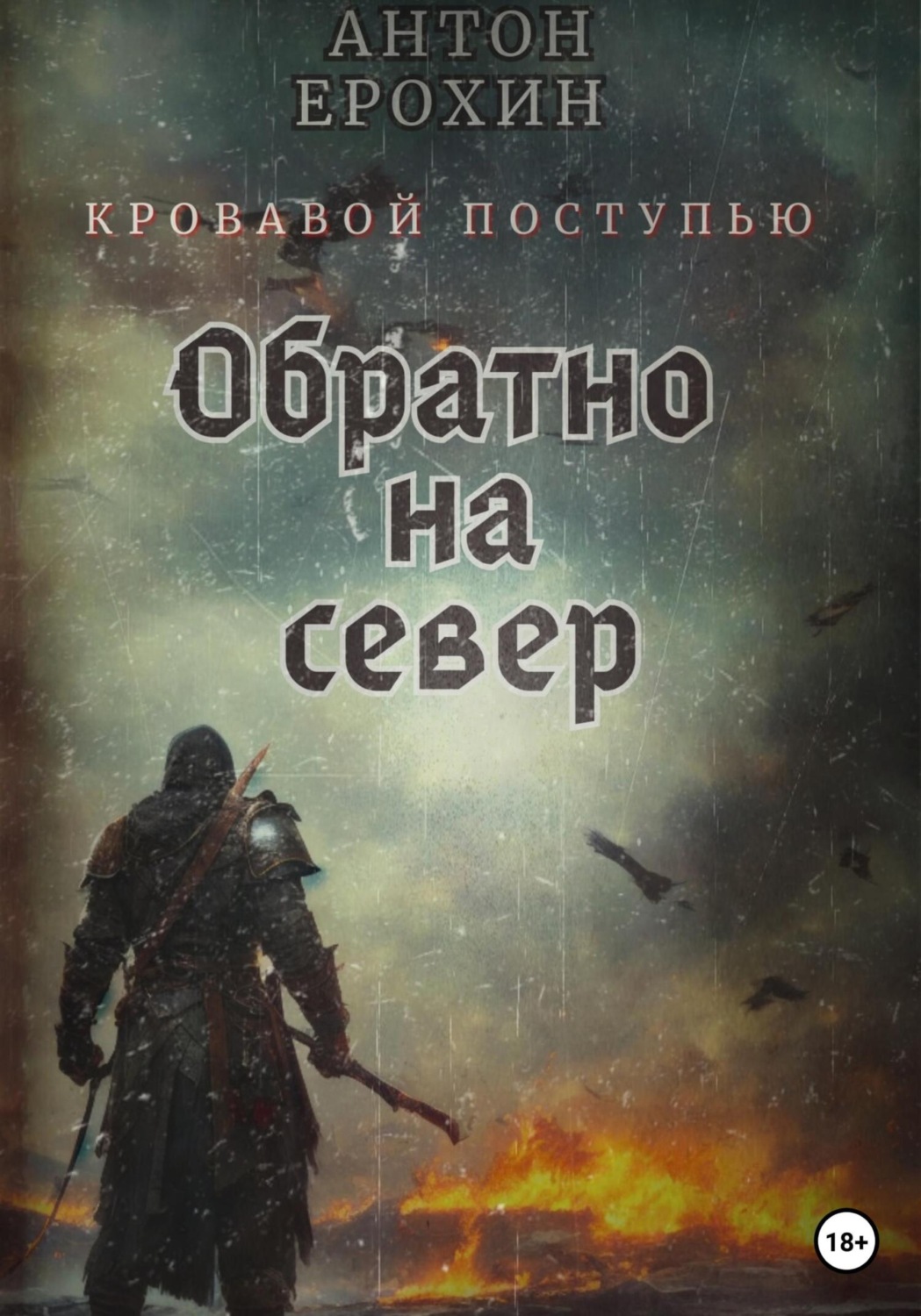 Обложка книги «Обратно на север. Кровавой поступью»