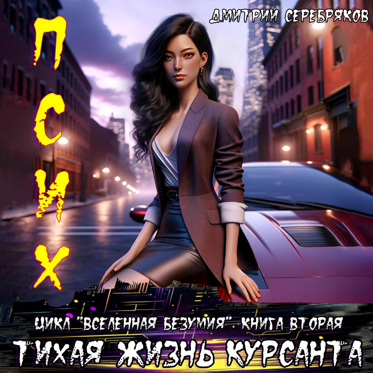 Обложка книги «Псих. Тихая жизнь курсанта»