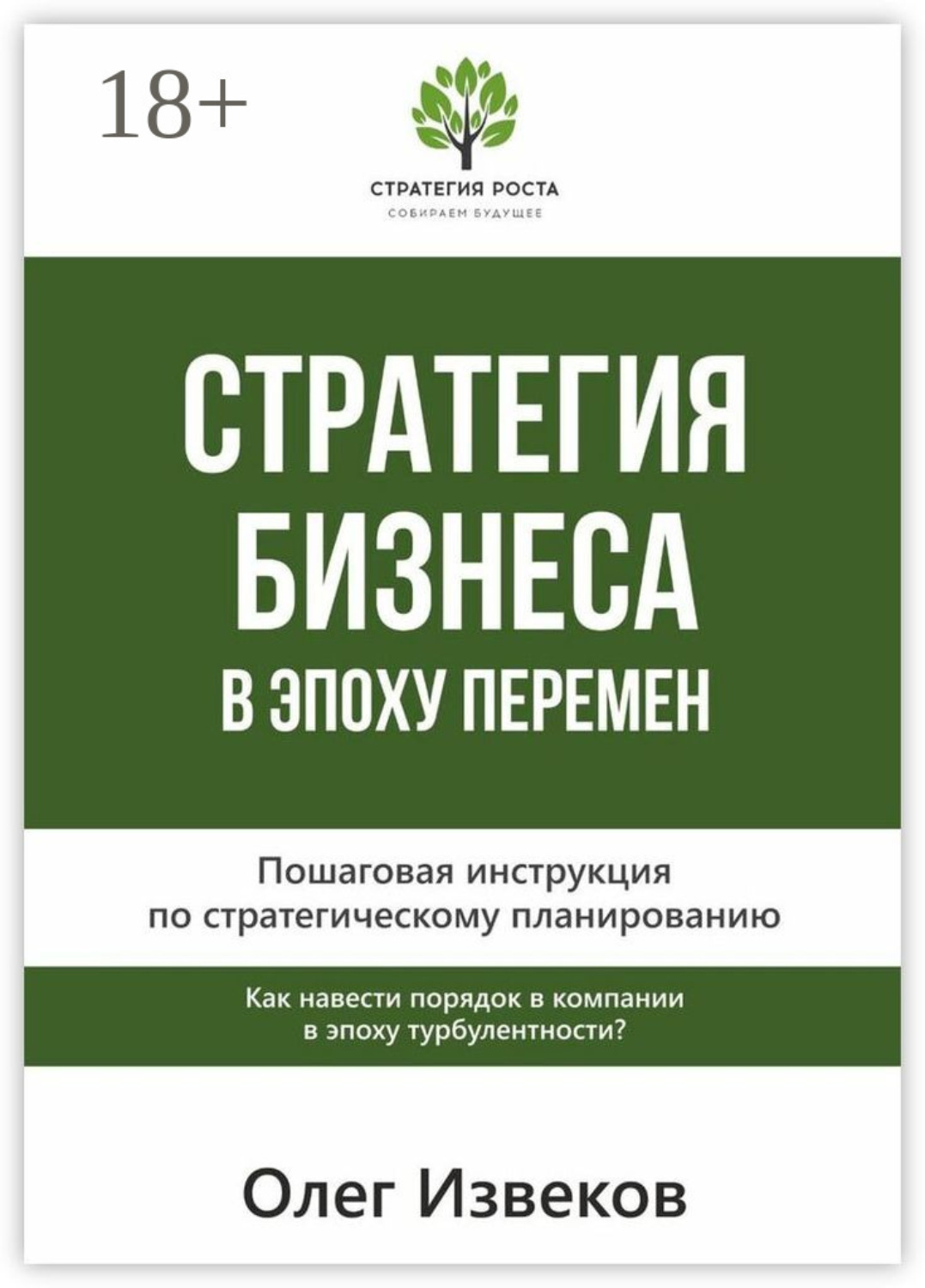 Обложка книги «Стратегия бизнеса в эпоху перемен. Пошаговая инструкция по стратегическому планированию»