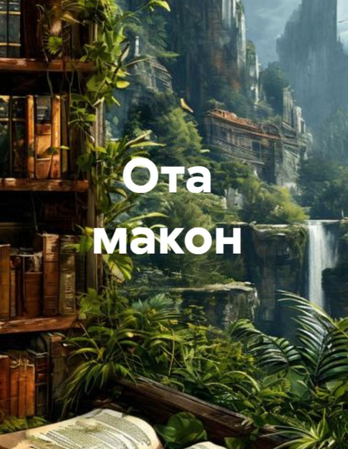 Обложка книги «Ота макон»