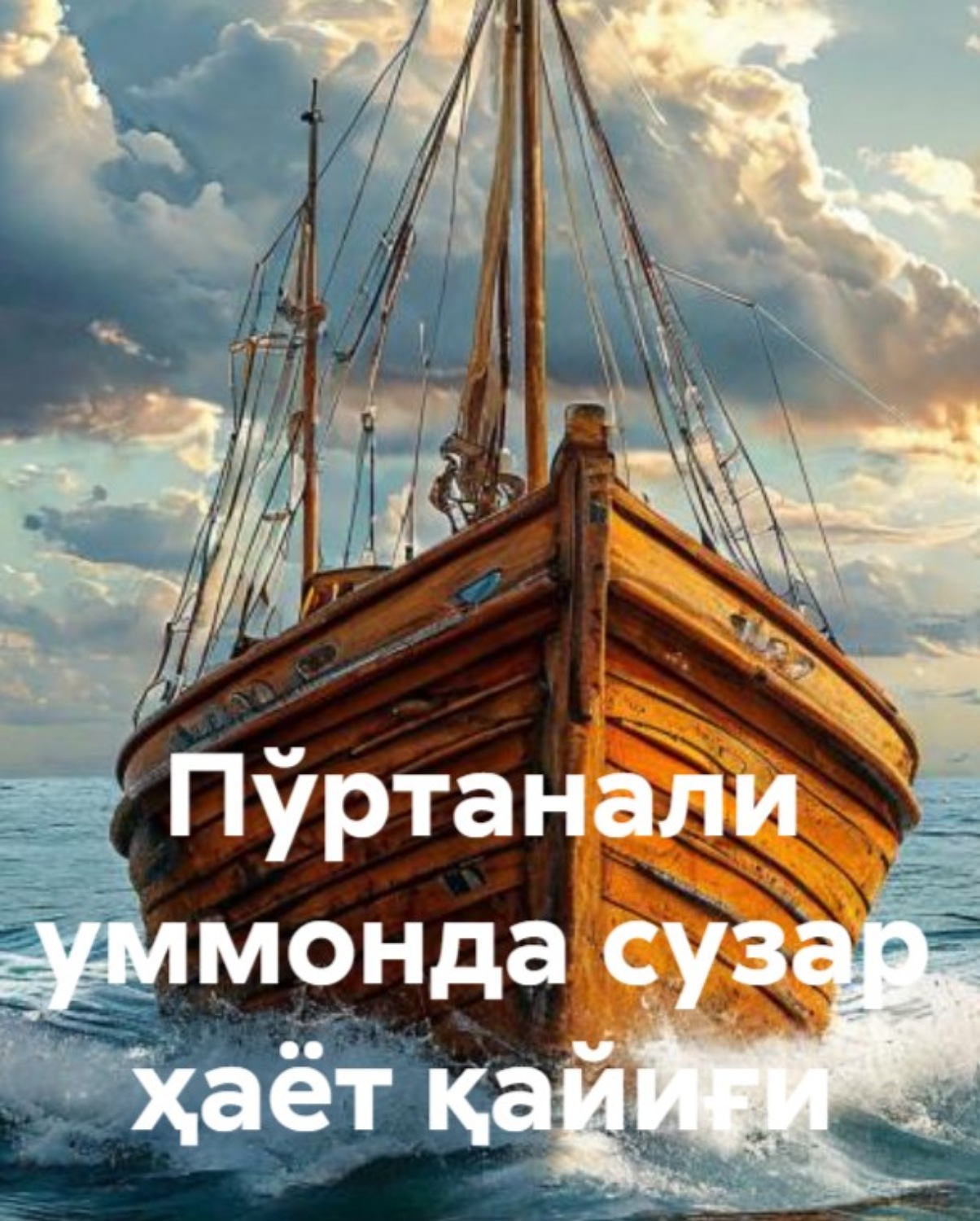 Обложка книги «Пўртанали уммонда сузар ҳаёт қайиғи (БИРИНЧИ КИТОБ)»