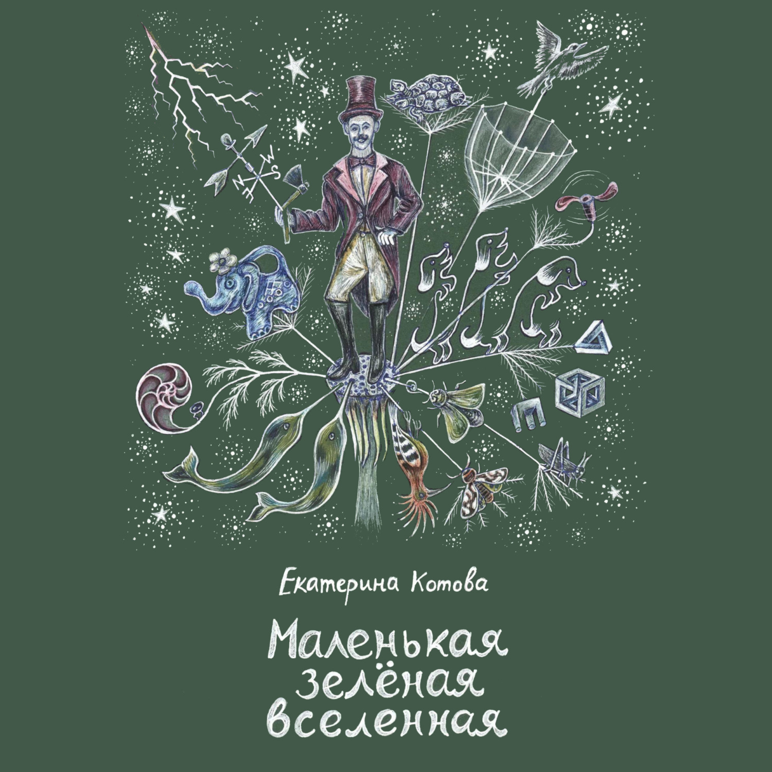 Обложка книги «Маленькая зелёная вселенная»